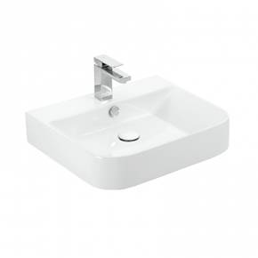 Nadgradni lavabo ALLECRA beli/crni mat  » Kliknite za uvecanje ->